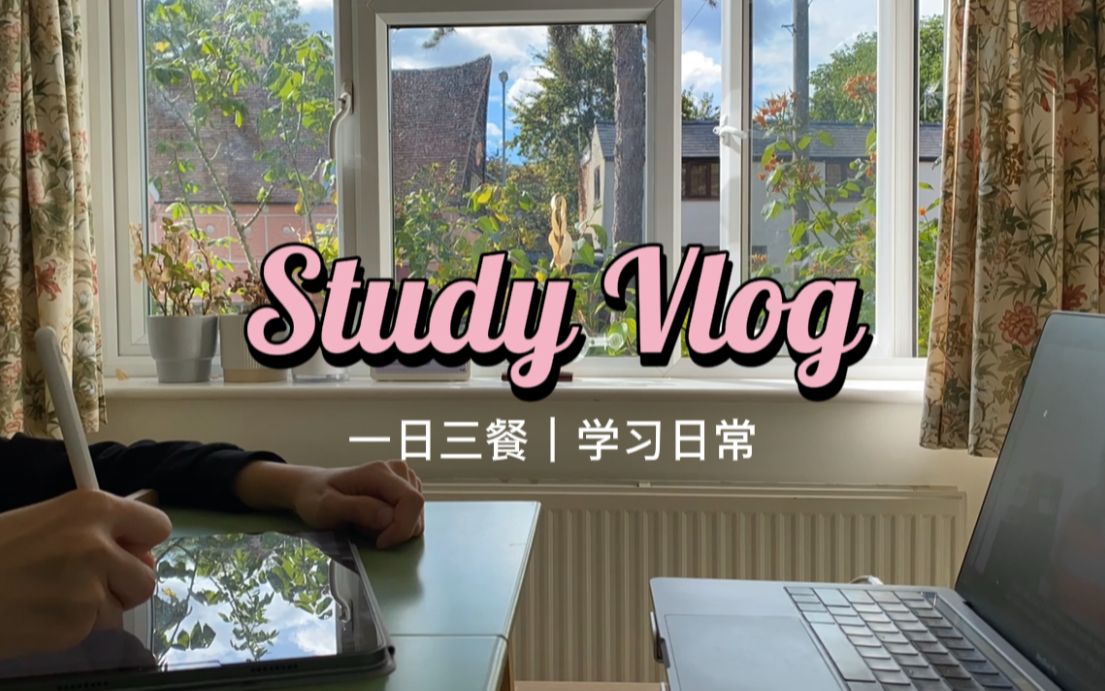 [图]新家第1个学习Vlog📖学习新领域的小方法｜一日三餐逐渐潦草｜英国找工作小记录｜了了学姐