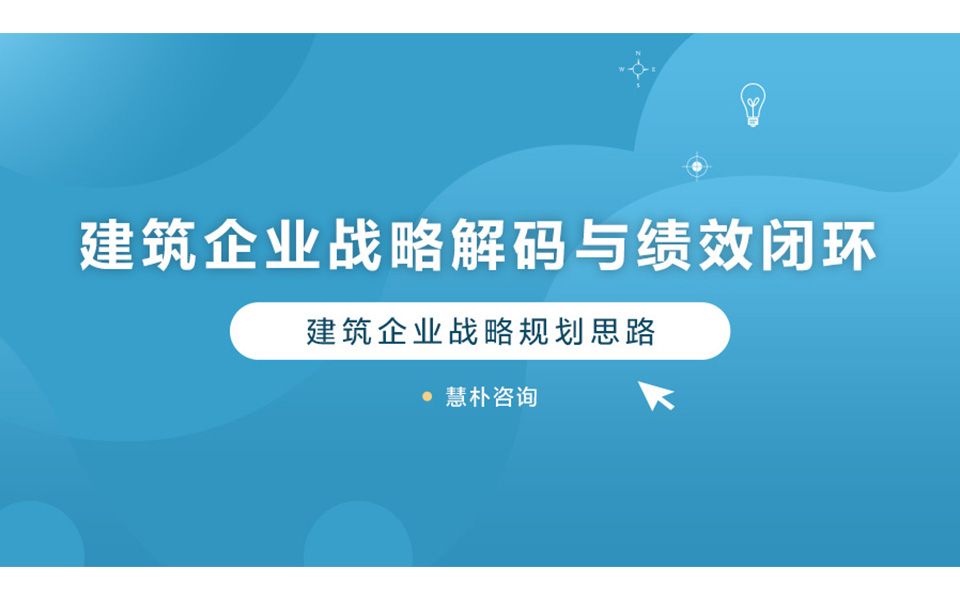 12.建筑企业战略解码与绩效闭环建筑企业战略规划思路哔哩哔哩bilibili