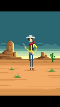 [图]黄金三镖客 the good the bad and the ugly - 8bit