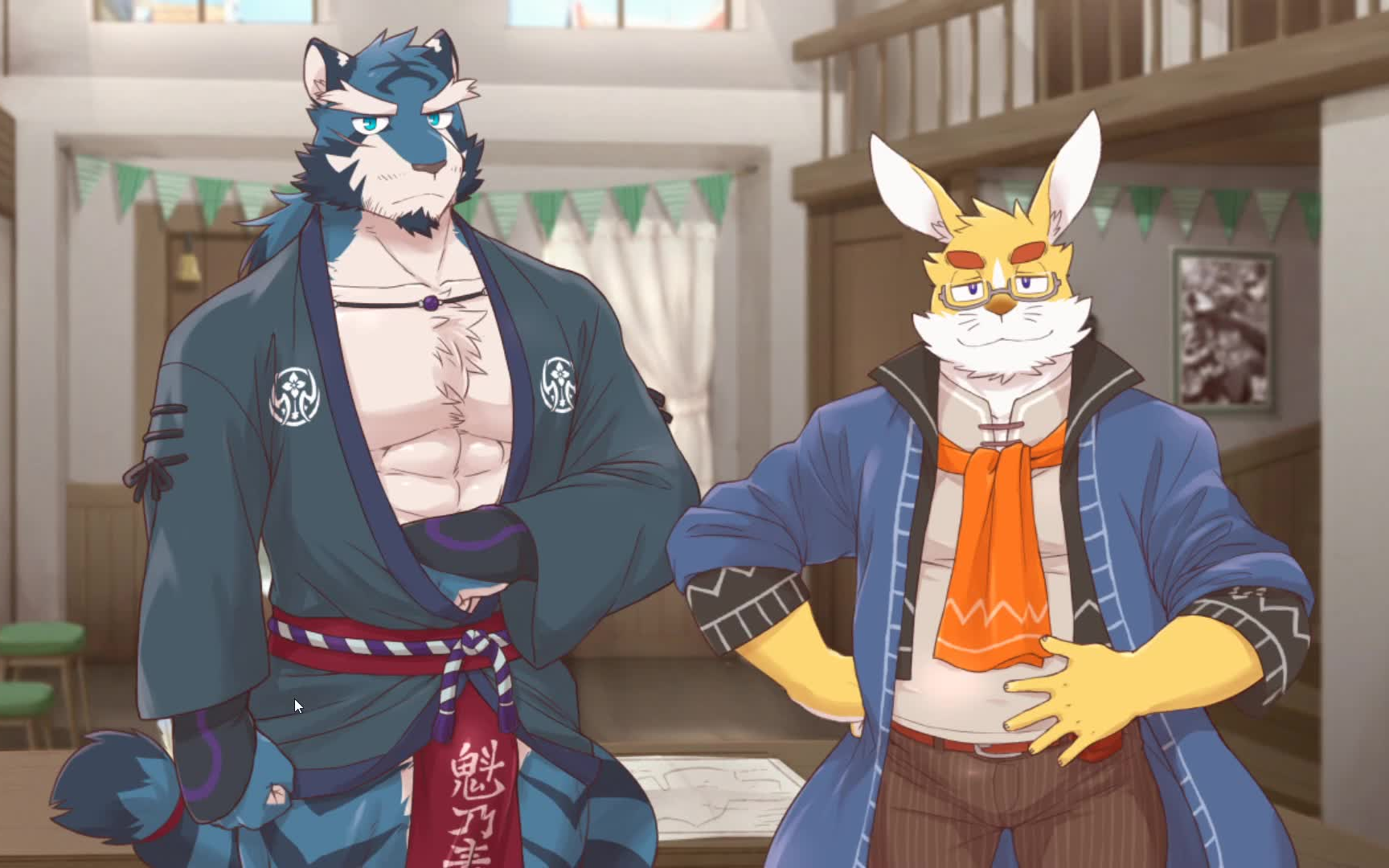 furry game| 夏多内罗曼史 ——— 兔子线【剧情分支,选项为兔子】