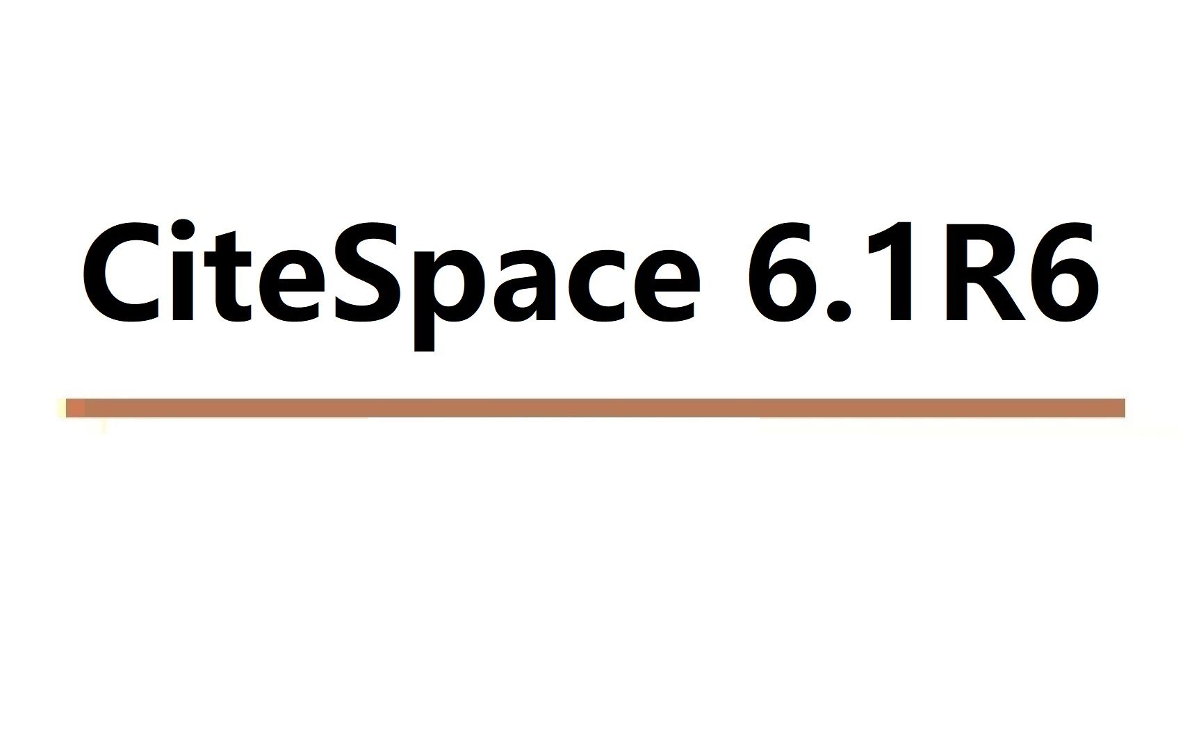 CiteSpace 6.1 科学文献分析工具 下载安装教学 零基础快速了解哔哩哔哩bilibili