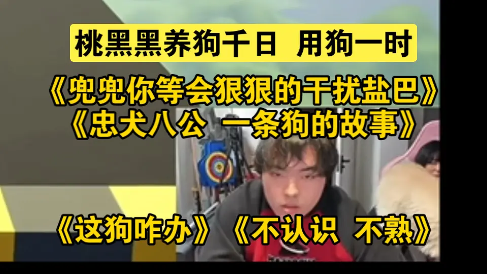 【桃黑黑】养狗千日用狗一时！兜兜完全内奸来的！！