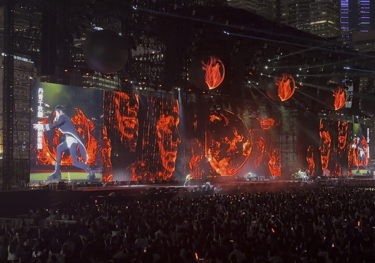 《入阵曲》五月天香港尾场|超燃舞美