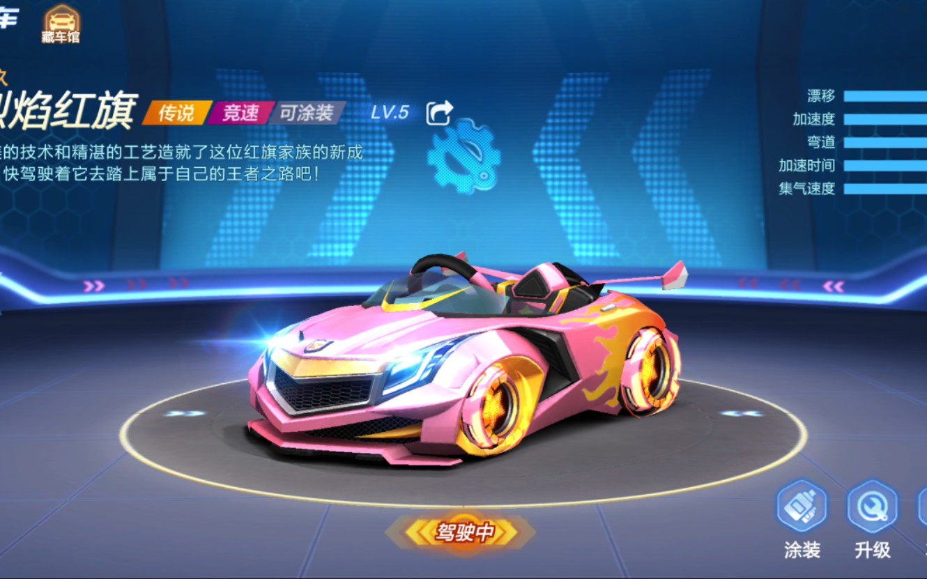 跑跑卡丁车手游红旗手感需磨合有种说不出的味道