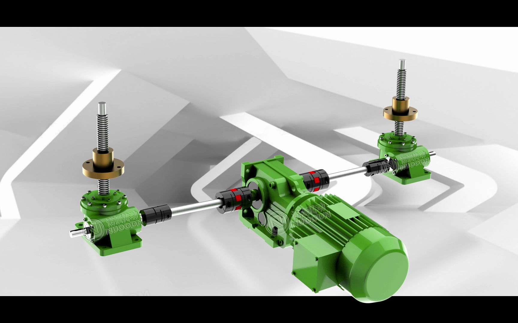 螺旋升降系统za立式蜗轮蜗杆升降机_哔哩哔哩_bilibili