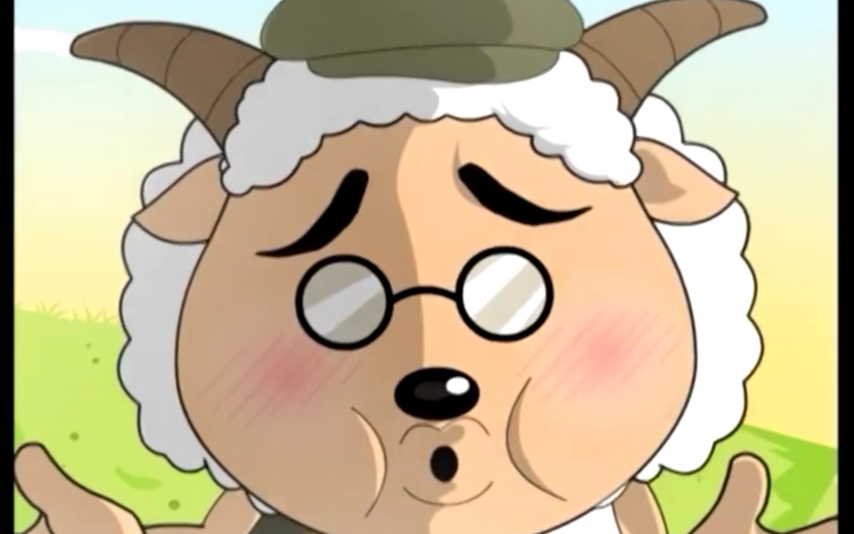 慢羊羊年轻时候有多少强?竟能徒手打狼!