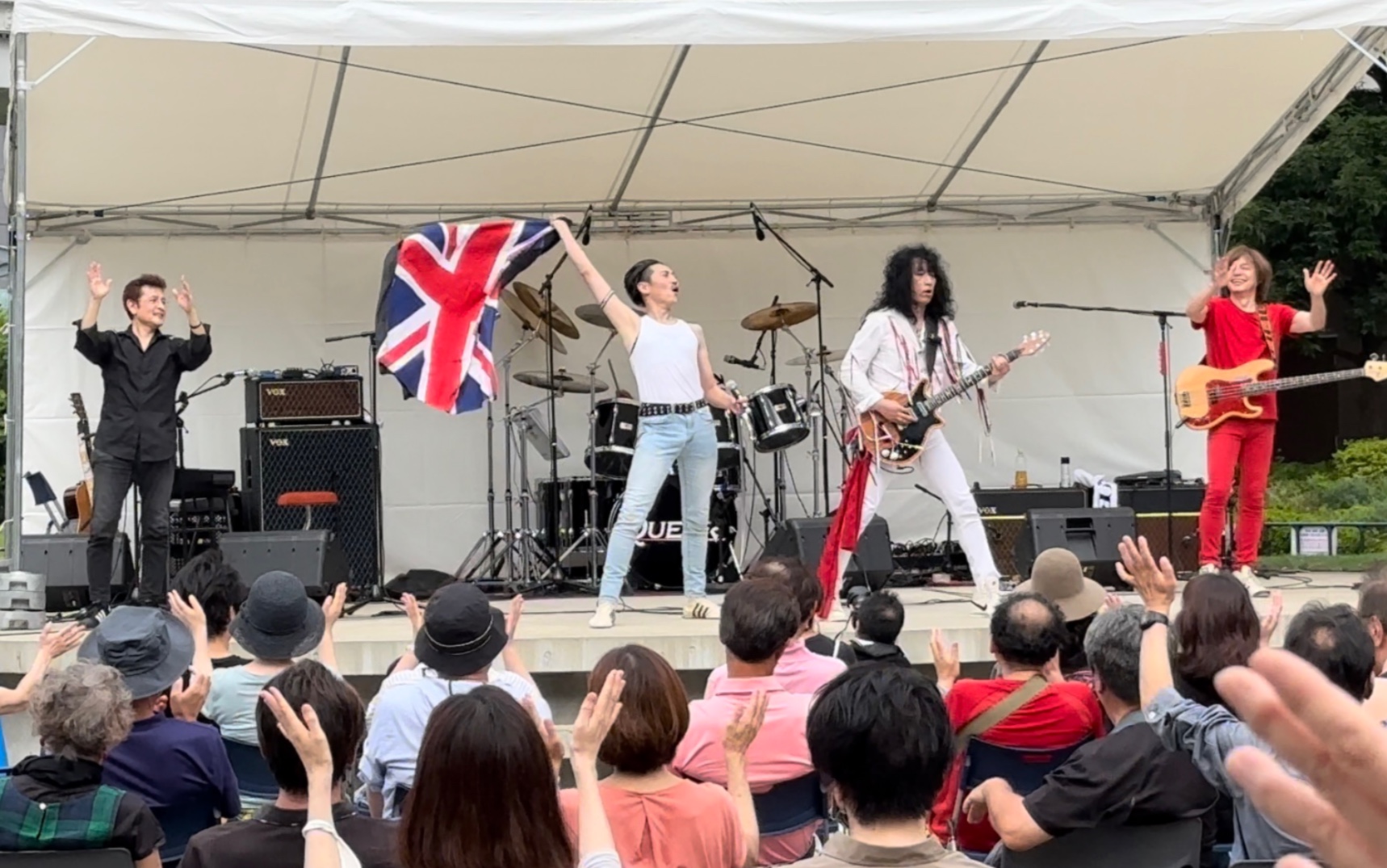 queen copy band:queer 露天live in 日本千叶县 后半