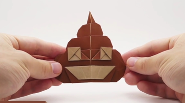 折纸— emoji表情 大便 origami poop emoji