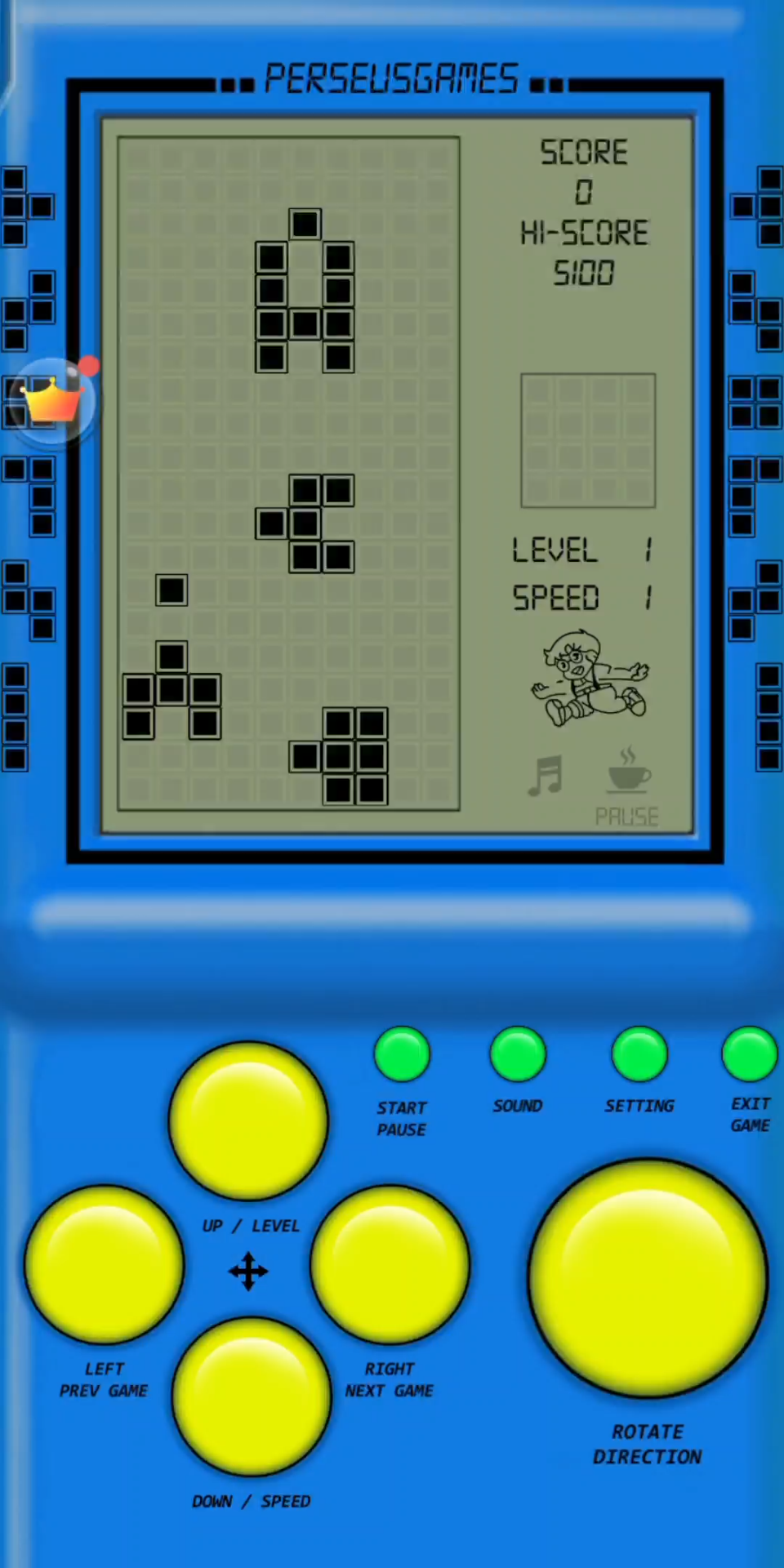 【白熊推游戏】《brick game》怀旧小游戏