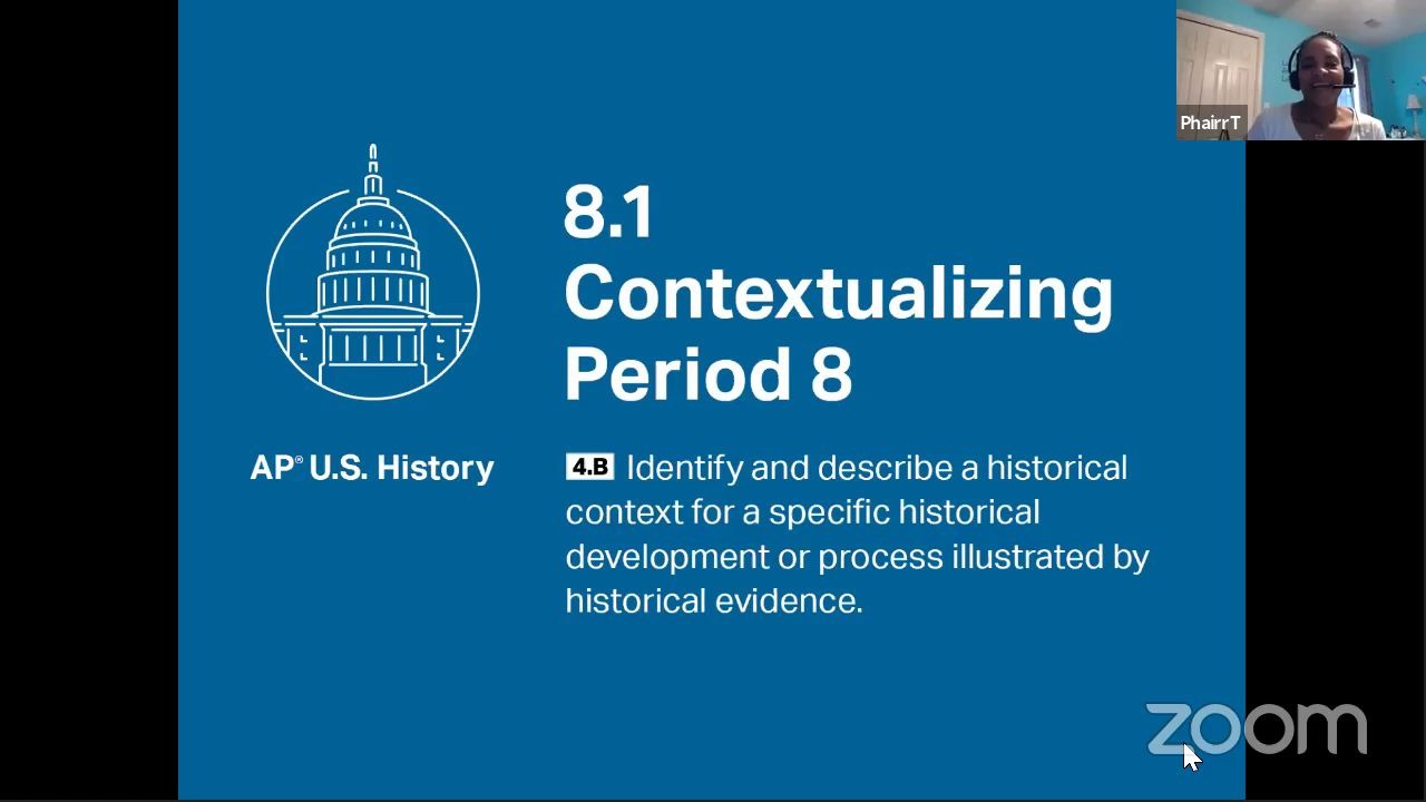 U.S. History 8.1 Contextualizing Period 8哔哩哔哩bilibili