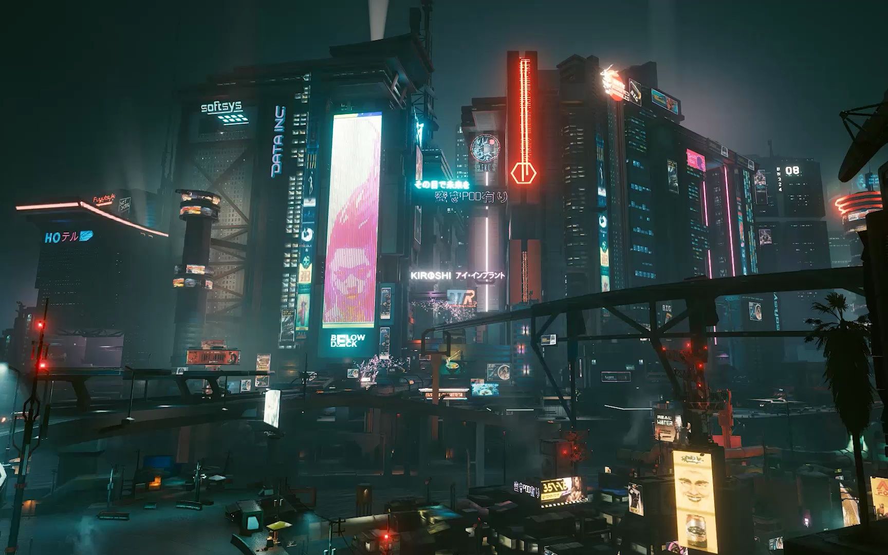 cyberpunk2077 夜之城/24小时变化(无声版)
