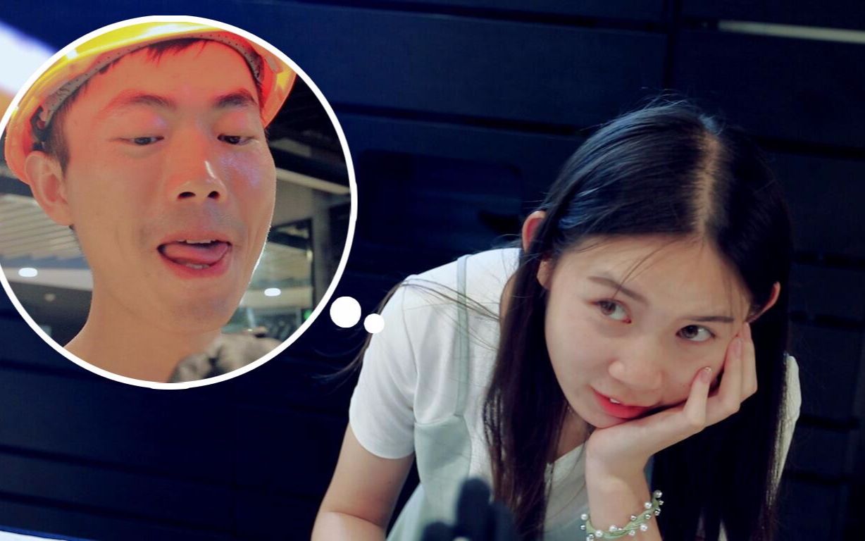 年轻小伙陪女朋友买衣服, 结果很尴尬!