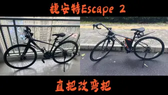 Download Video: 捷安特Escape 2直把改弯把