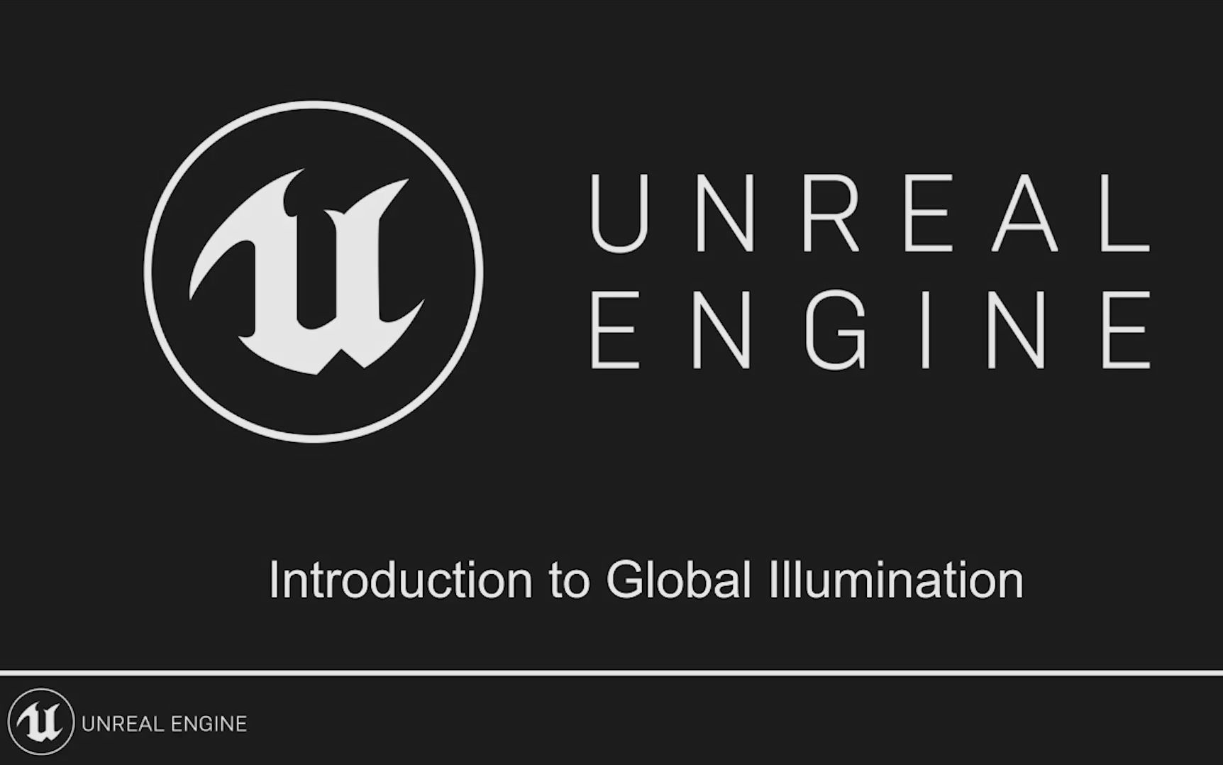 【UE4】全局光照入门(中文字幕)哔哩哔哩bilibili