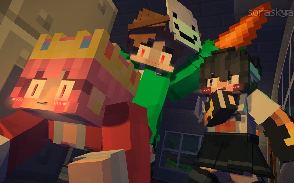 【动画】dream被techno打断了