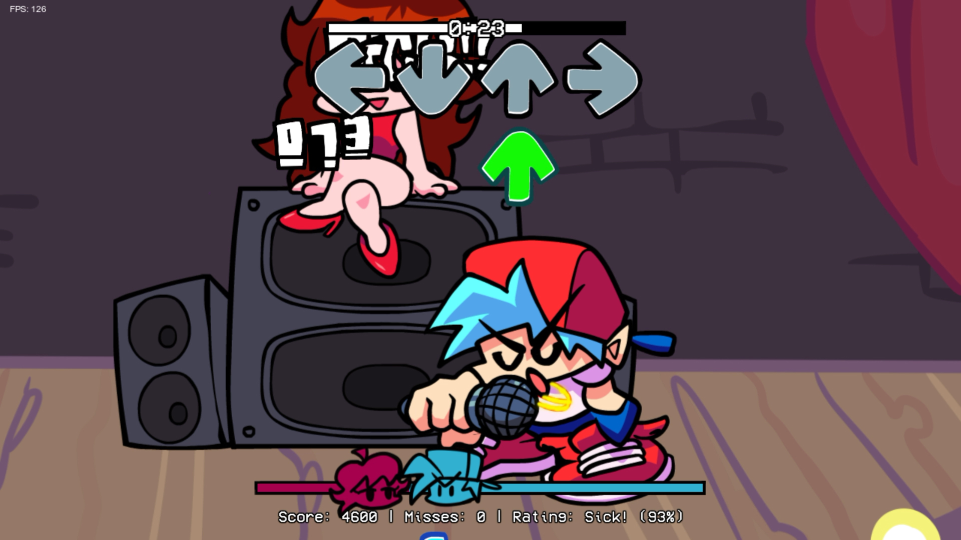 fnf劣质自制换皮 boyfriend-wolfy (demo)