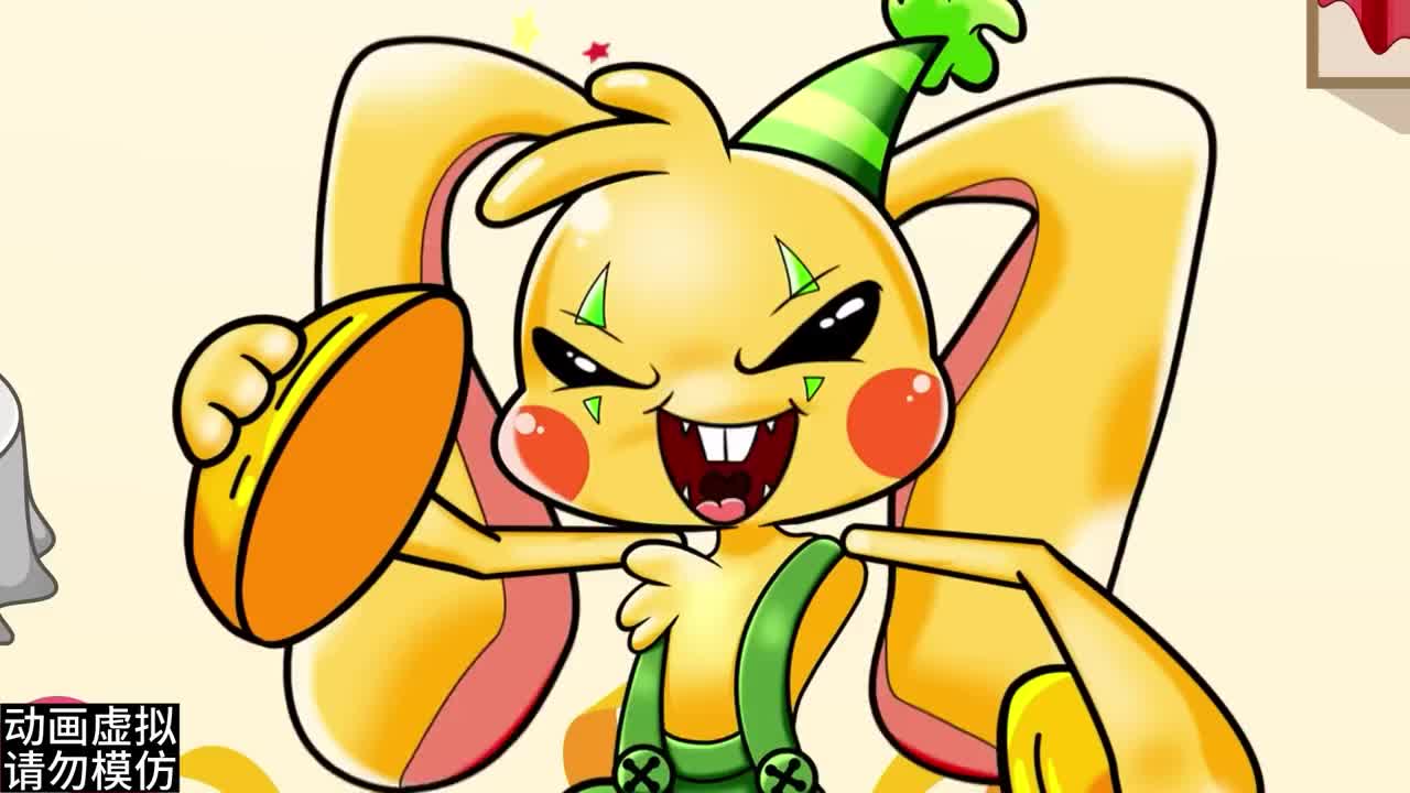 海绵宝宝中代表邪恶的恶魔兔居然是小海绵的伙伴