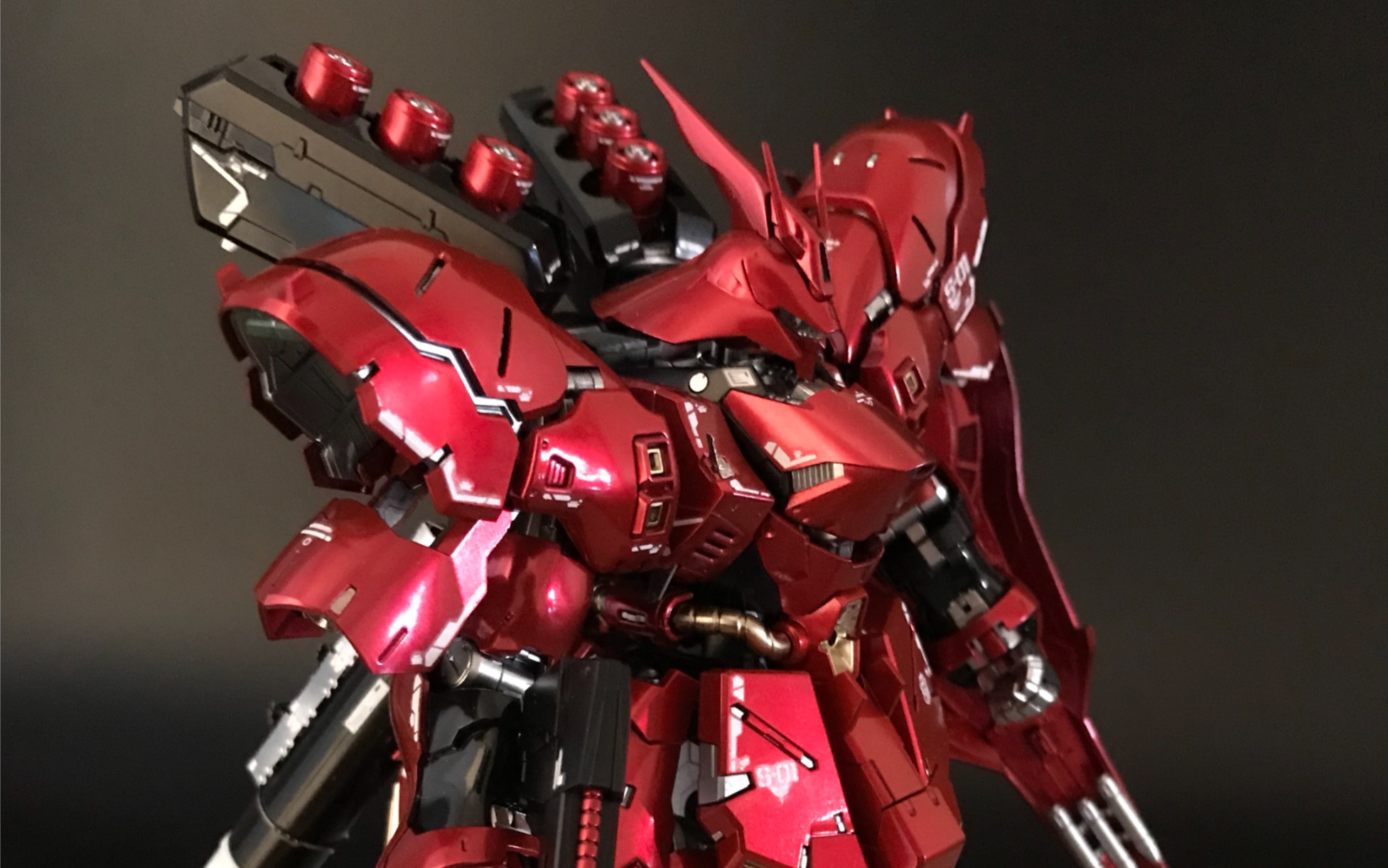 rg沙扎比伪电镀喷涂及配色明细