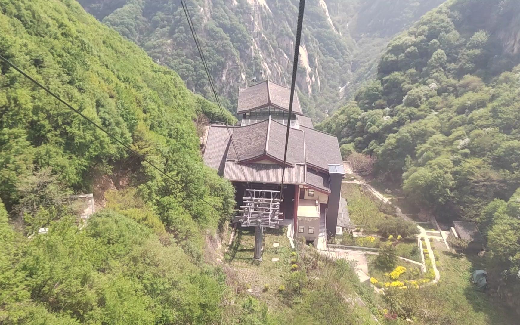 华山西峰索道