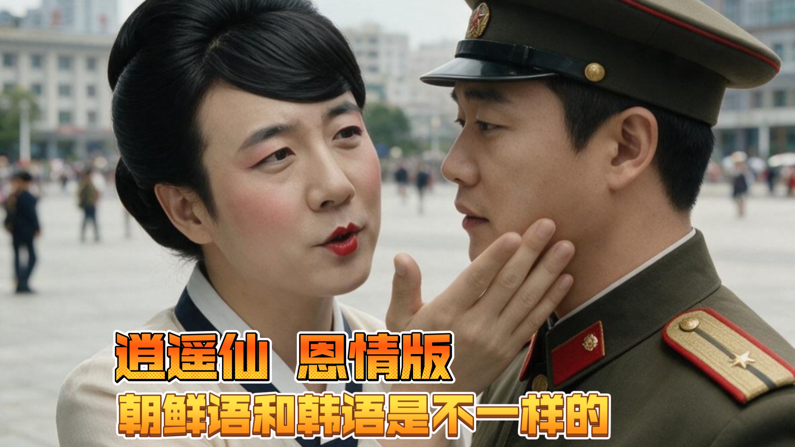 《逍遥仙》恩情版！朝鲜语和韩语是不一样的