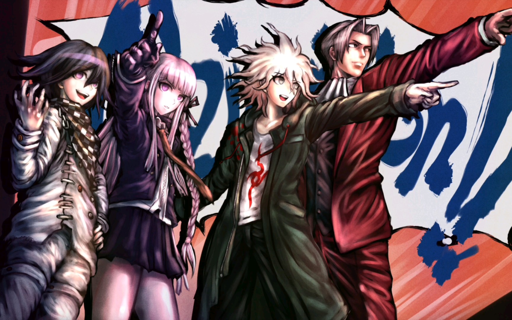 逆转裁判和弹丸论破双厨狂喜,等等,双厨难蚌