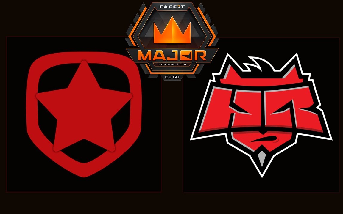 【csgo major】 gambit vs hellraisers - overpass_哔哩哔哩 (゜-゜)