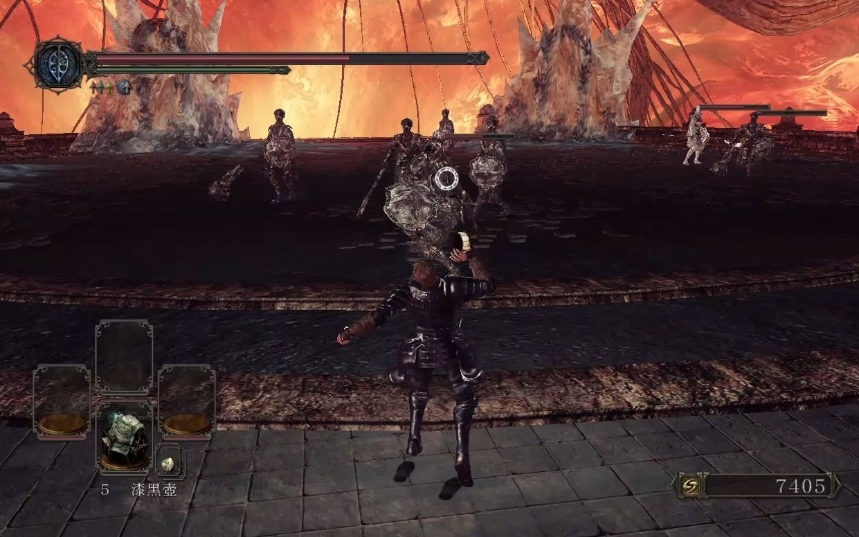 【黑暗之魂2】纯道具 焦灼的白王