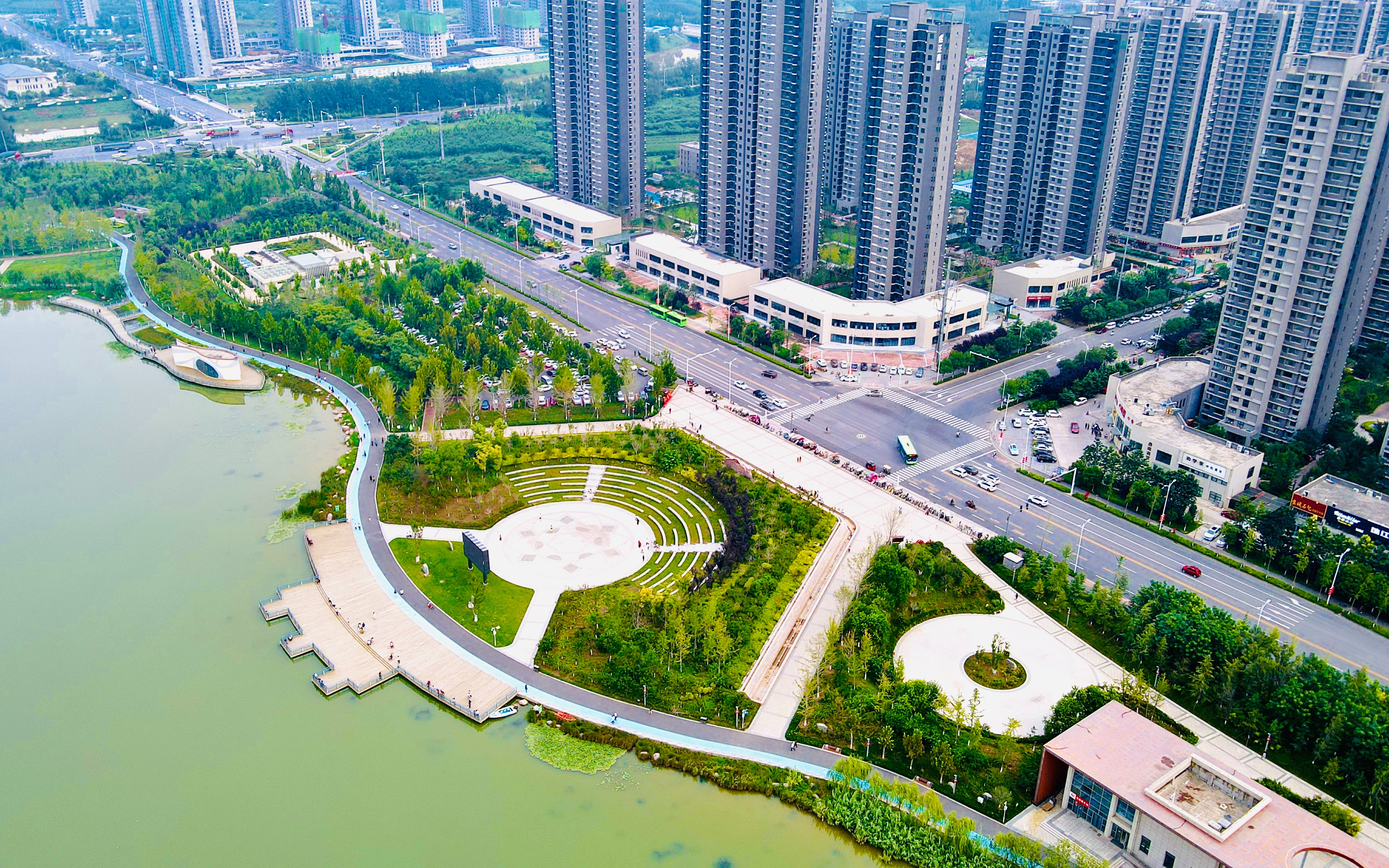 和谐公园&定国湖