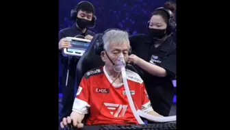 【Sora2/完整版】S70总决赛，faker按下闪现后体力不支，随后戴上呼吸机夺得冠军                           【AL T1 】