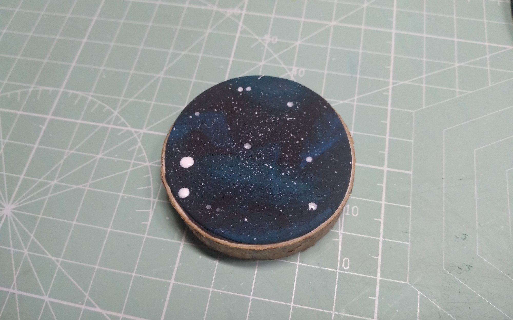 教程超轻粘土星空底座