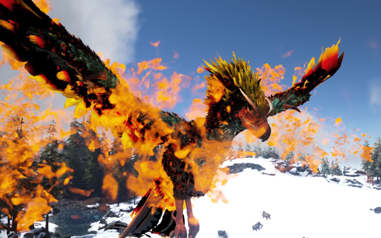 方舟生存进化潘多拉 14 拥有不死之身的凤凰