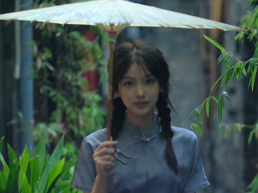 高中课文里的雨巷姑娘照进现-田宇青-田宇青-哔哩哔哩视频