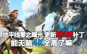 Download Video: 【地平线零之曙光】 更新DLSS补丁 能否可以无脑4K全高了