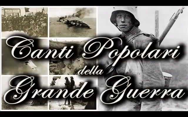 [图]Canti Popolari della Grande Guerra 'O surdato 'nnammurato, Sui monti del Cadore