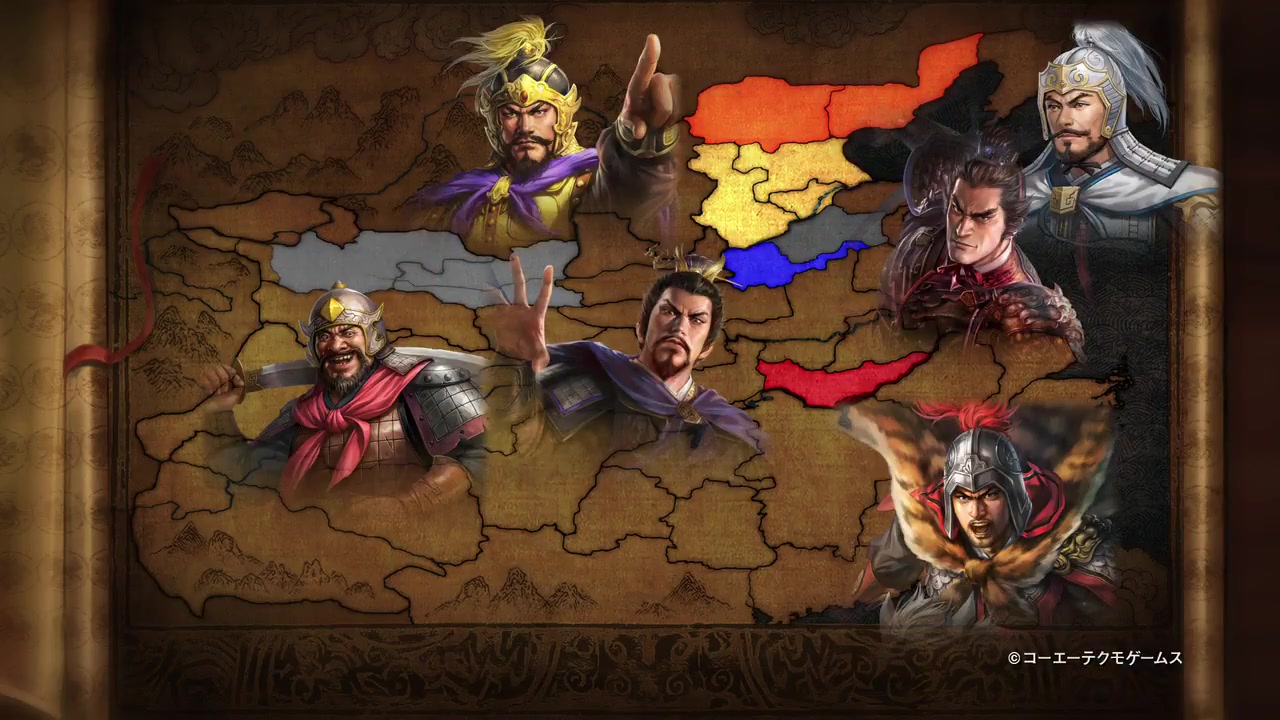 《三国志14》剧本先导片-群雄割据