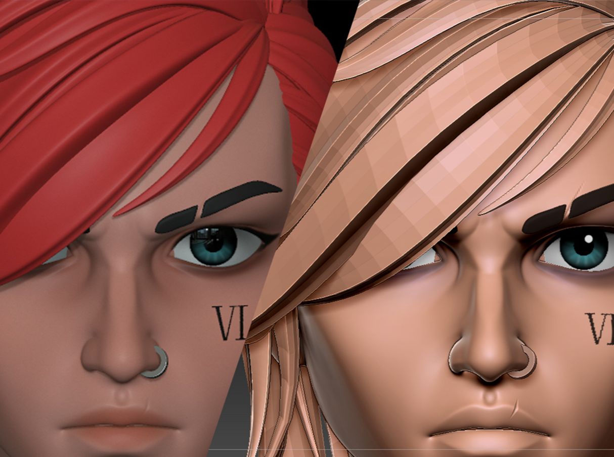 zbrush绘画颜色如何导出八猴渲染