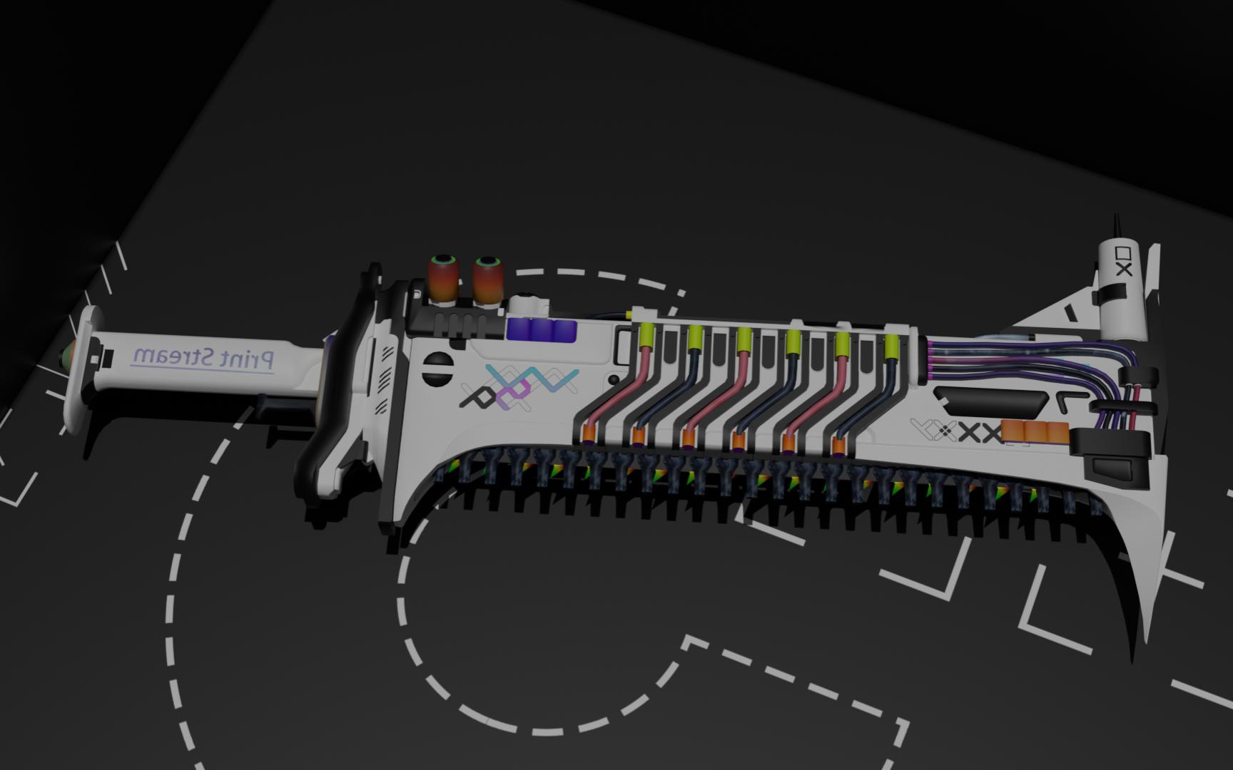 命运2 挽歌 (印花 动态 彩描)替换电锯