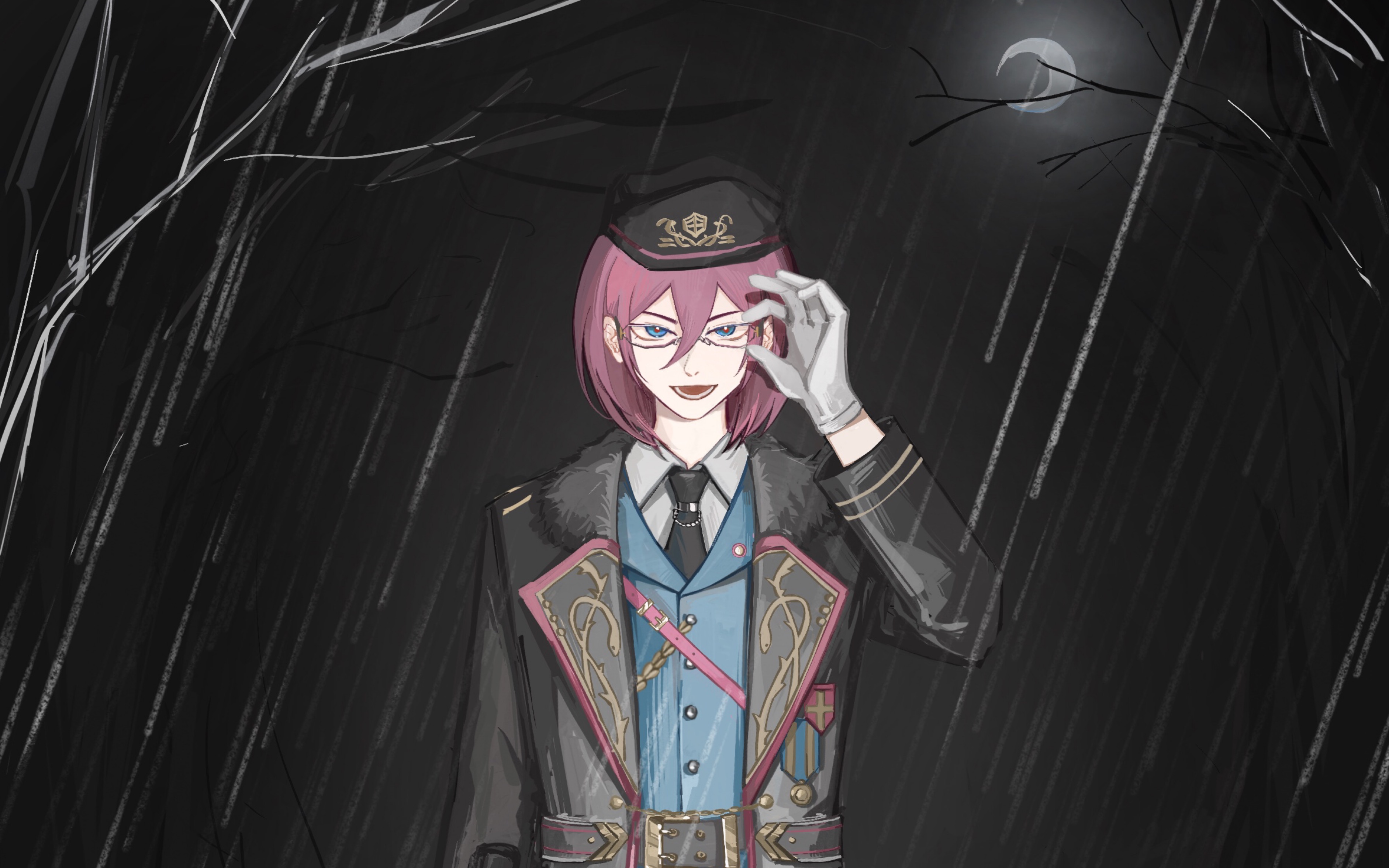 活动  夜雨磅礴-es七种茨绘画录屏