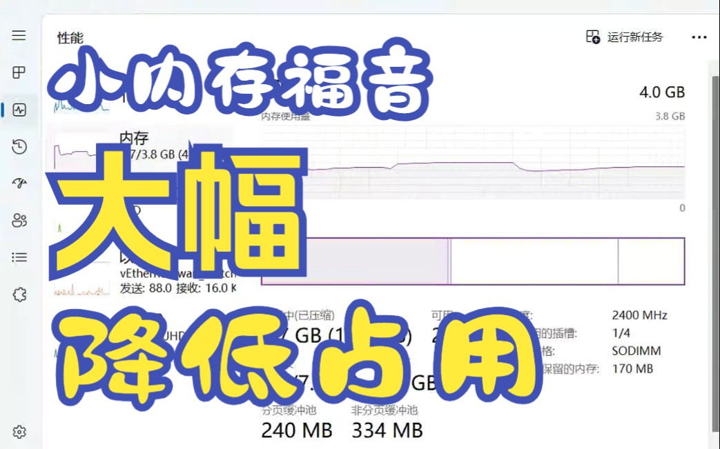 【教程篇】Windows 11内存占用高?不存在的.Windows 11内存优化教程.Mem Reduct 内存优化工具使用教程,实现后台静默清理.哔哩哔哩bilibili