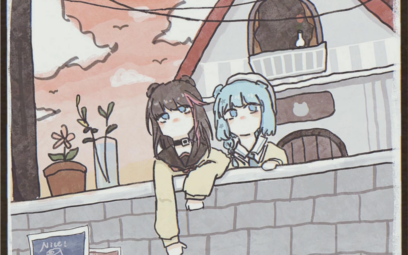 【明日方舟手书/凛真】flower.