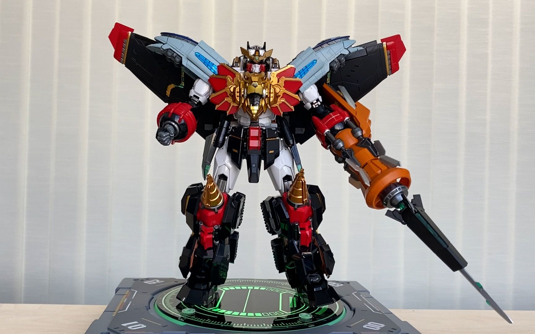 开箱分享:爆王模型pose  ko勇者王 ggg