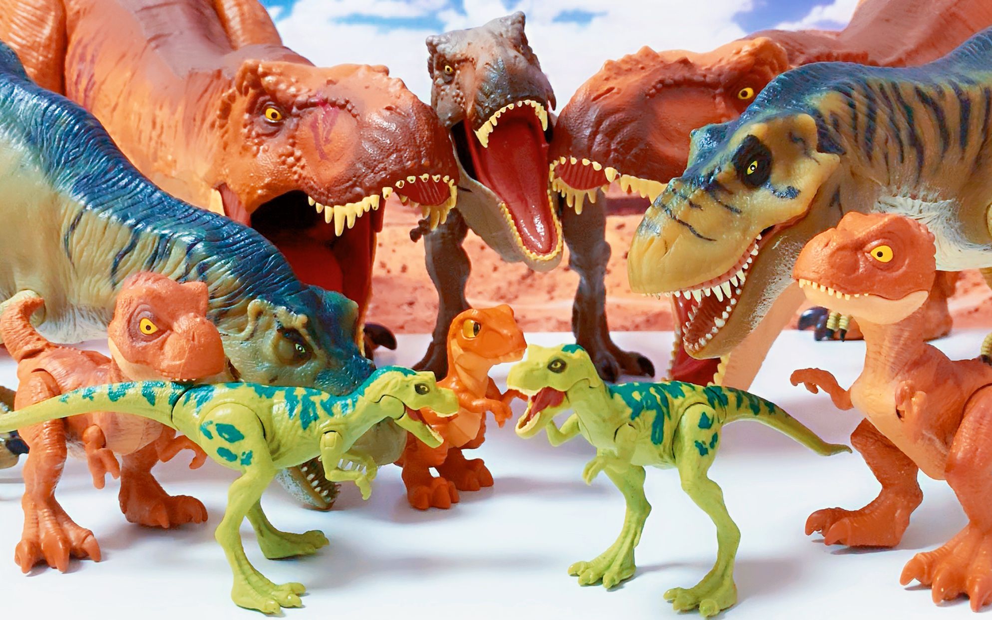 独家美泰最新遗产侏罗纪世界幼年霸王龙宝宝侏罗纪公园恐龙暴虐龙