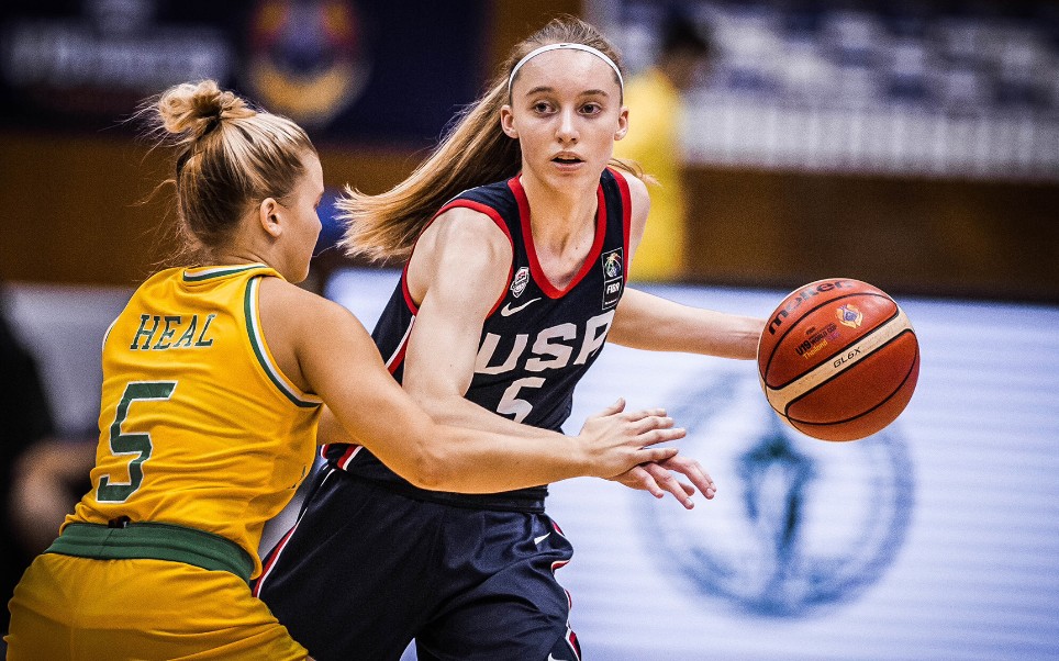 神似库里全美第一女高中生paigebueckers比赛剪辑