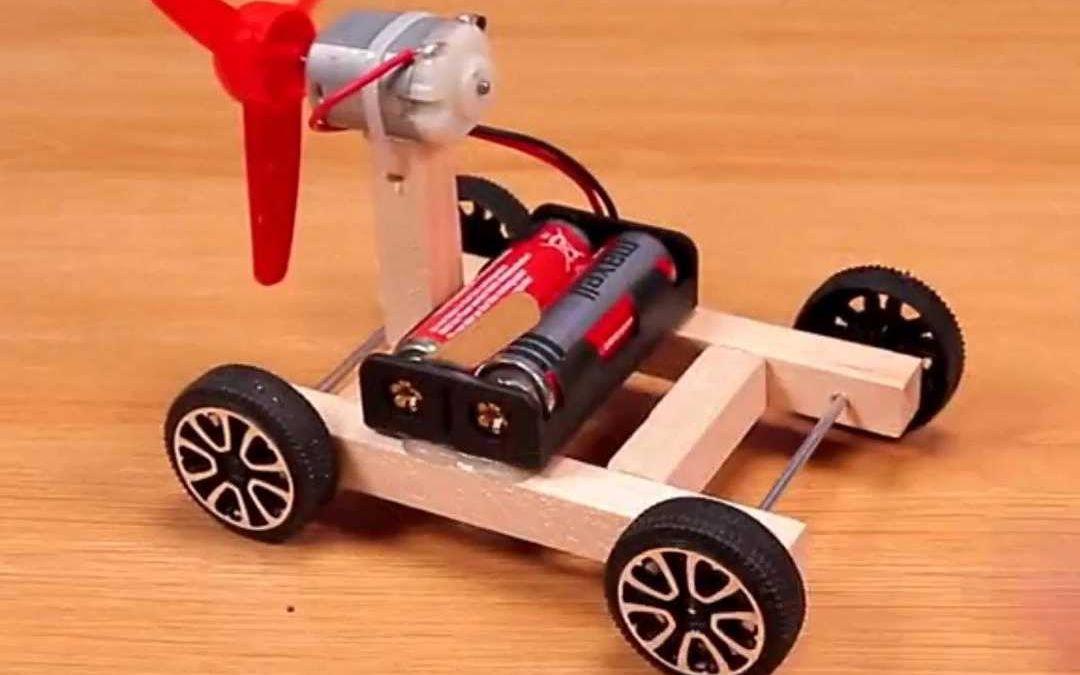 自制风力四轮车