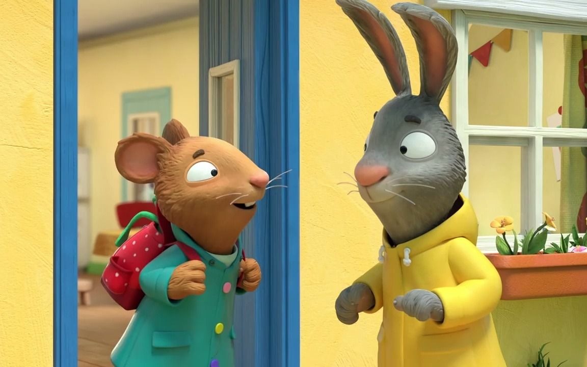 pip and posy 波西和皮普 同名动画片(7)puddle twins_哔哩哔哩 (゜