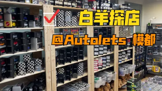 白羊VLOG-生活探店 在商场中的好物汽车模型店【Autolets模都】惊喜！