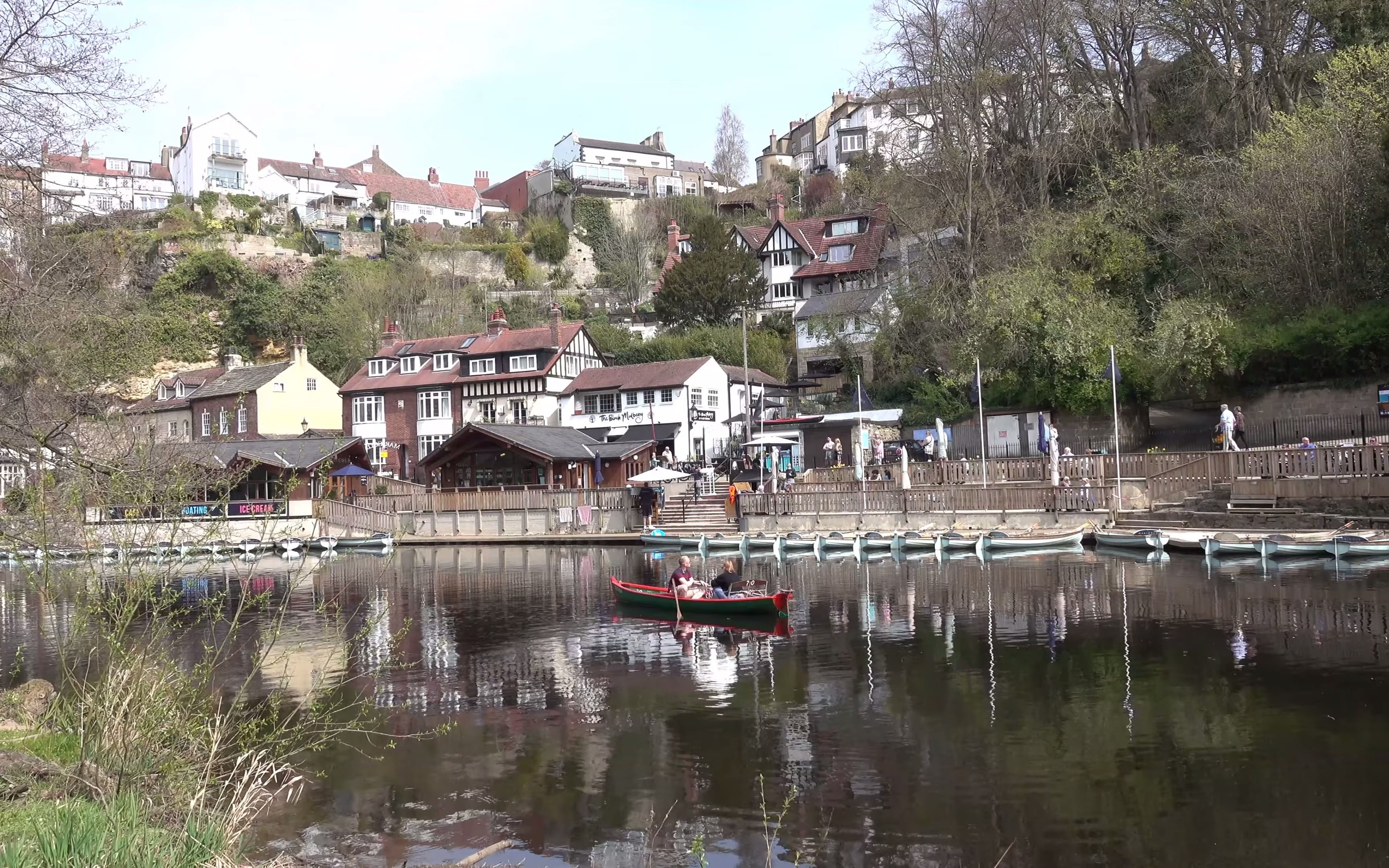 KNARESBOROUGH NORTH YORKSHIRE UK 2021 4K 游览英国北约克郡小镇哔哩哔哩bilibili