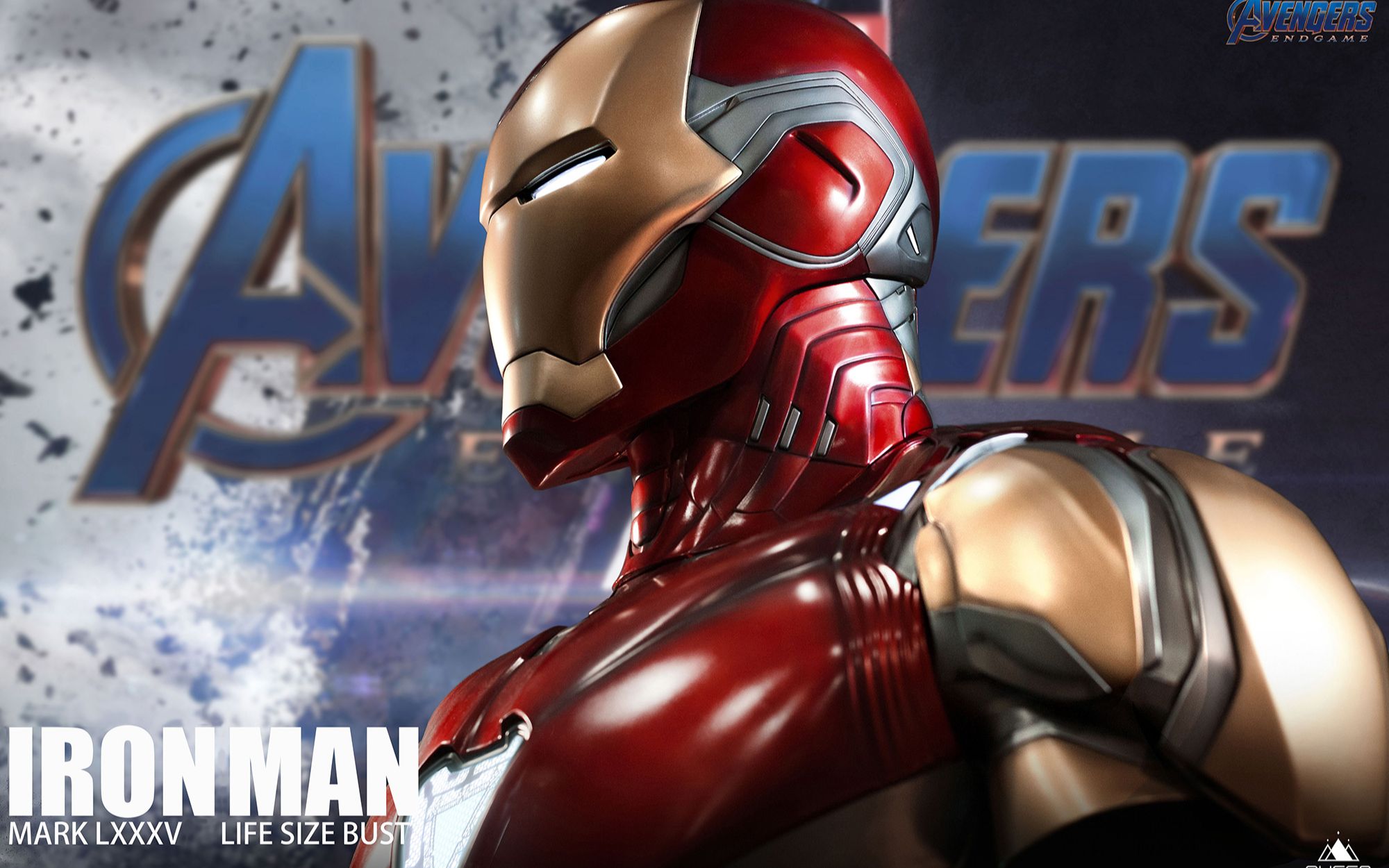 queenstudio钢铁侠mark8511半身胸像