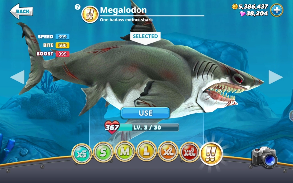 饥饿鲨世界邪恶巨齿鲨试玩