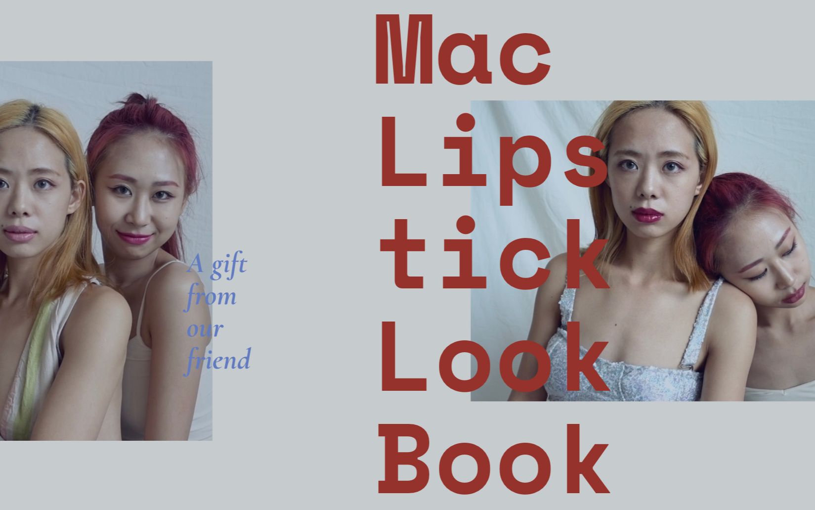 Lilili|MAC迷你口红系列LOOKBOOK哔哩哔哩bilibili